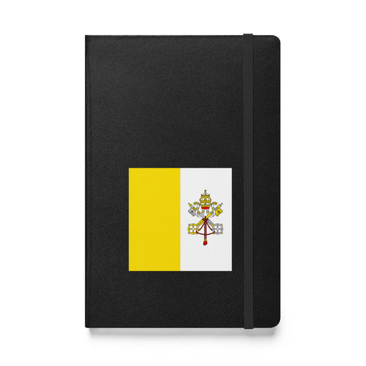 Catholic Flag Hardcover Notebook
