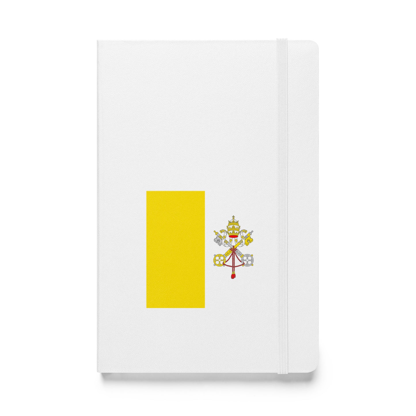 Catholic Flag Hardcover Notebook
