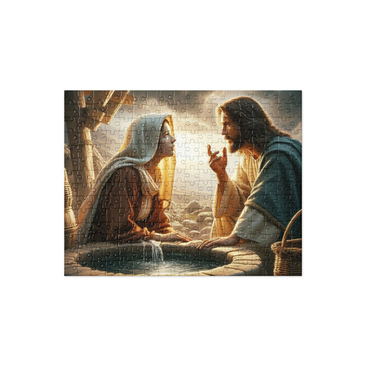 Jesus Talking with the Samaritan Woman Puzzle