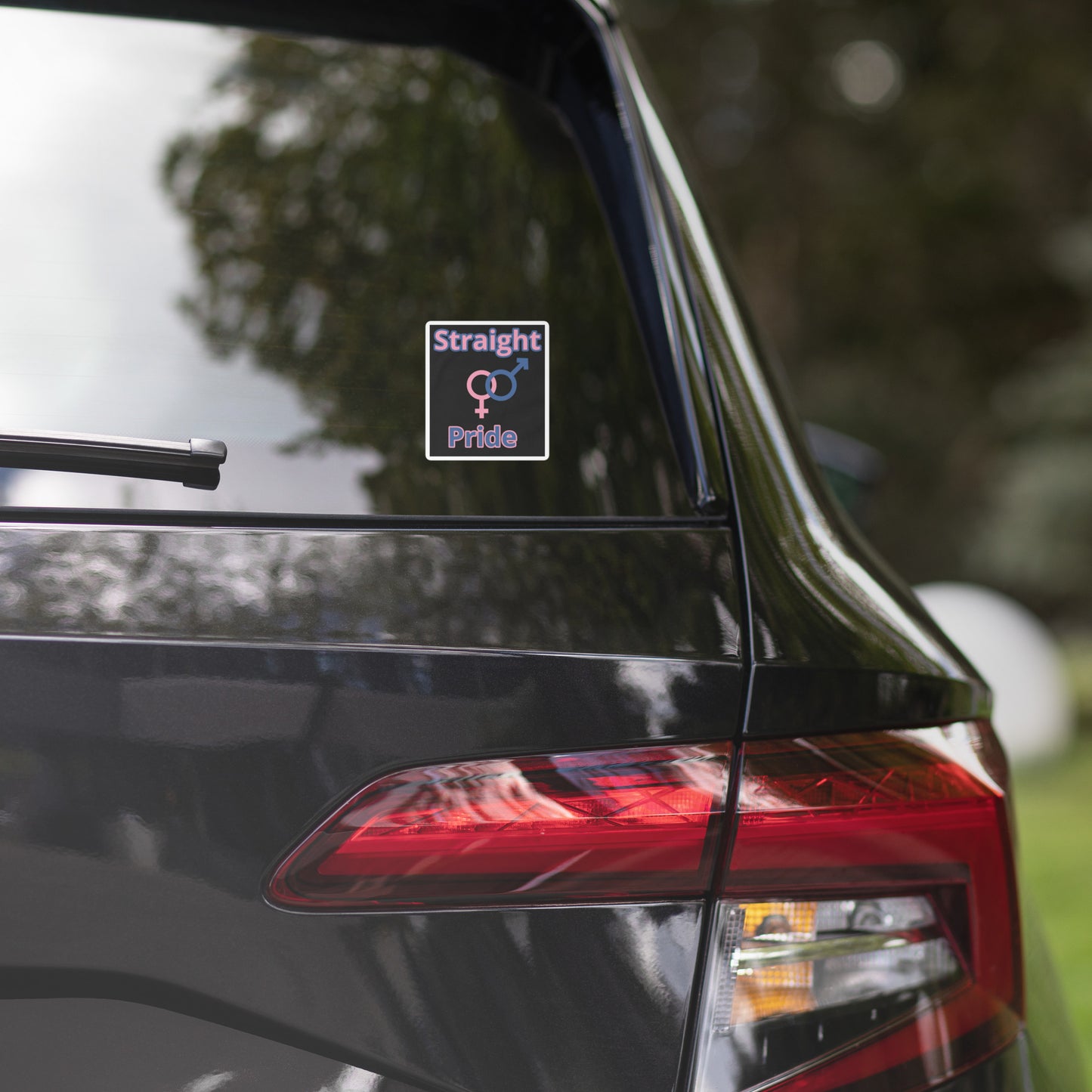 Straight Pride Stickers