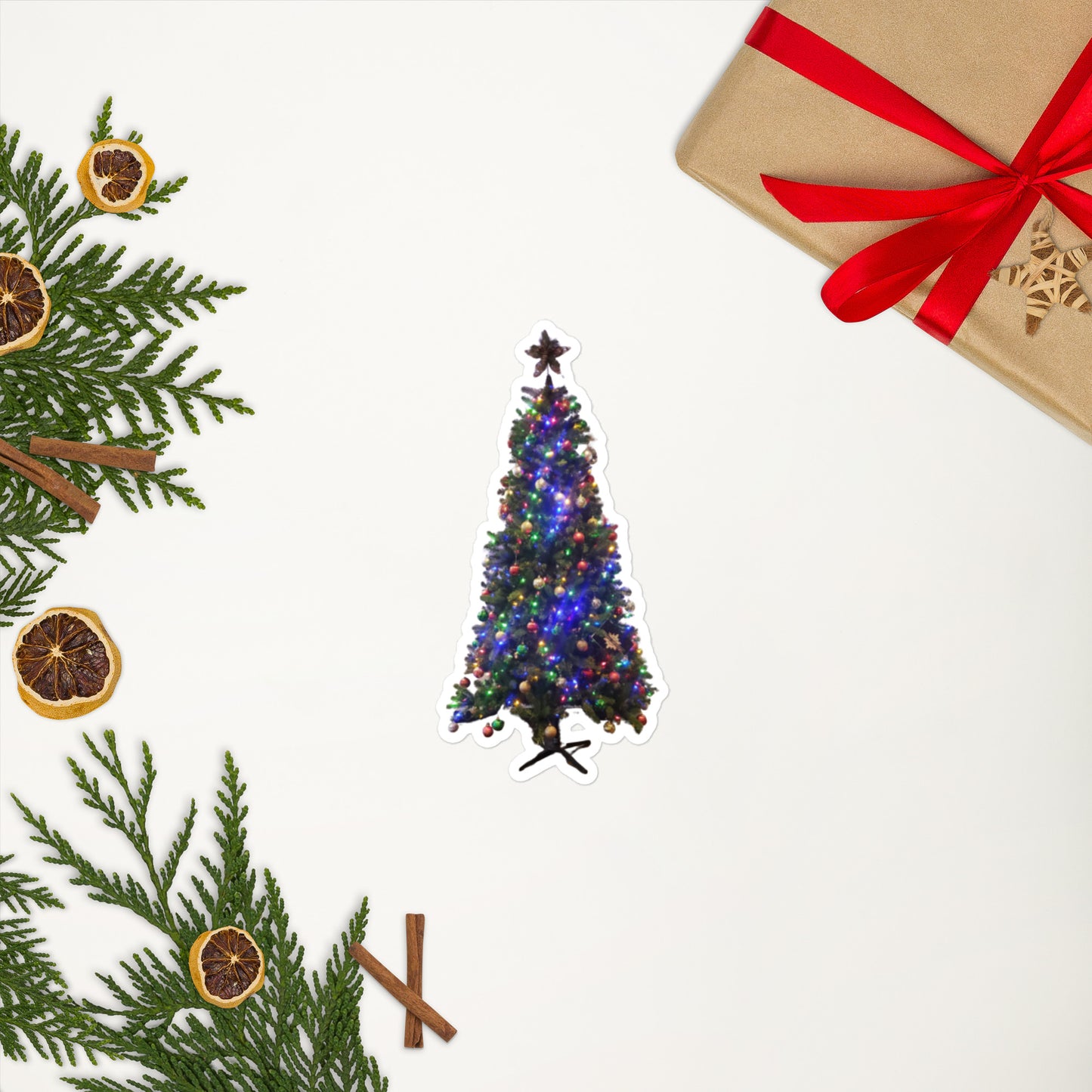 Christmas Tree Sticker