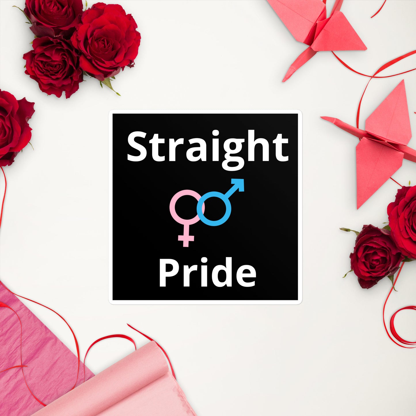 Straight Pride Sticker