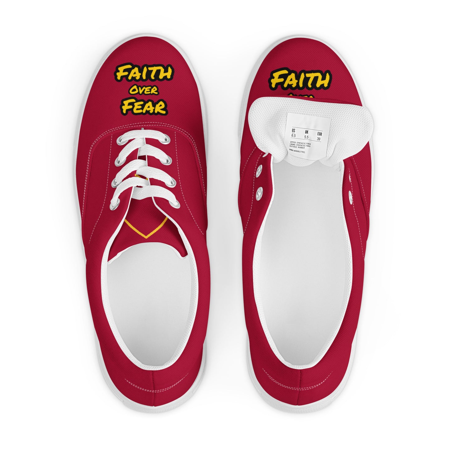 Men’s Canvas Faith Shoes