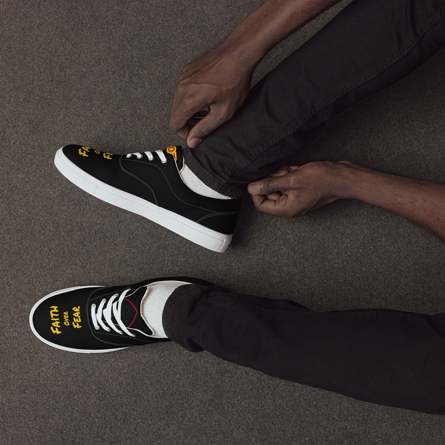 Men’s Canvas Faith Shoes