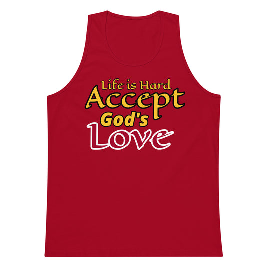 Menâs Premium Acceptance Tank Top