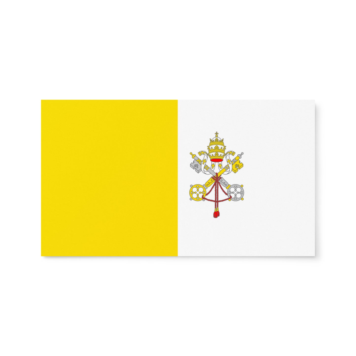 Catholic Flag Card 50pk
