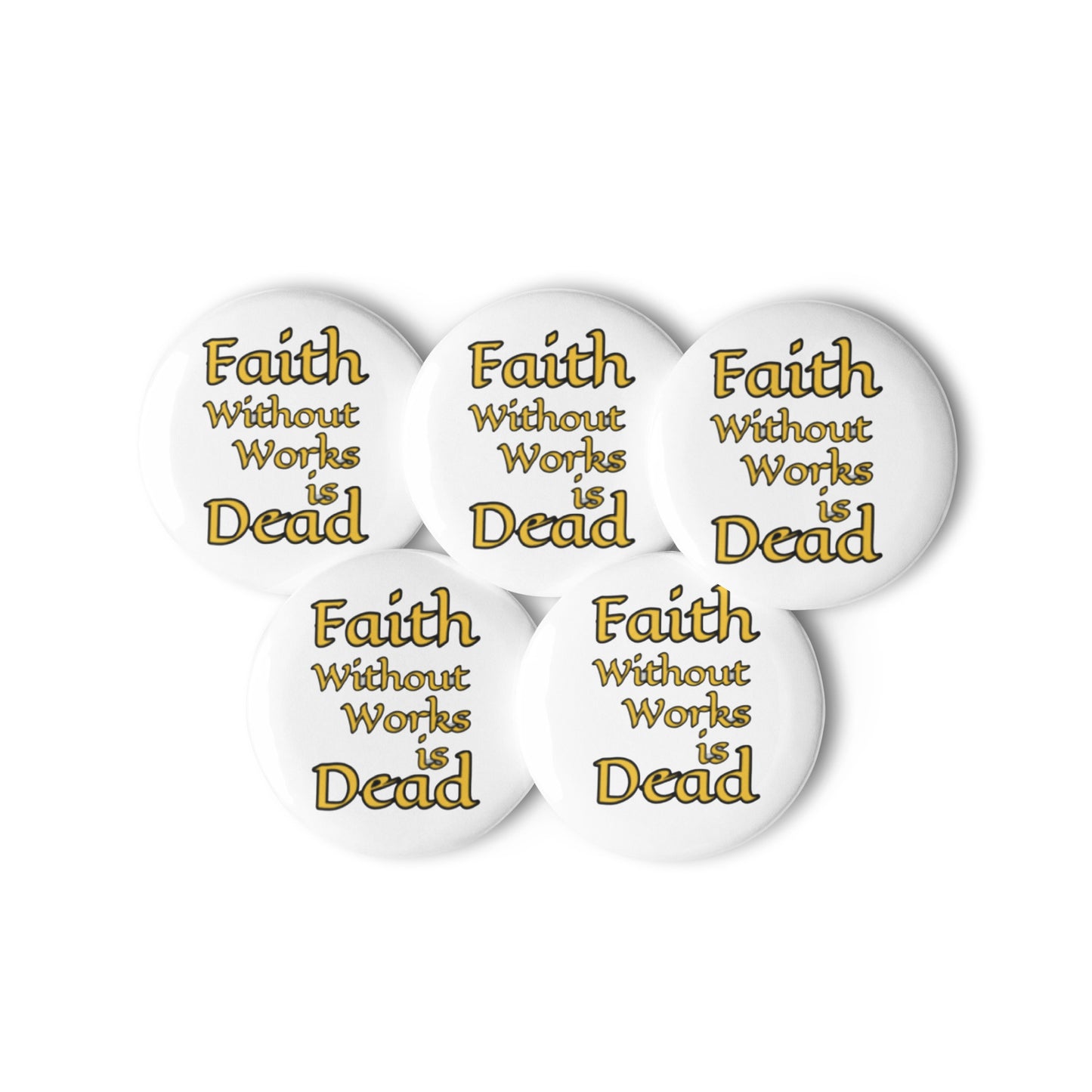 Work Buttons 5pk