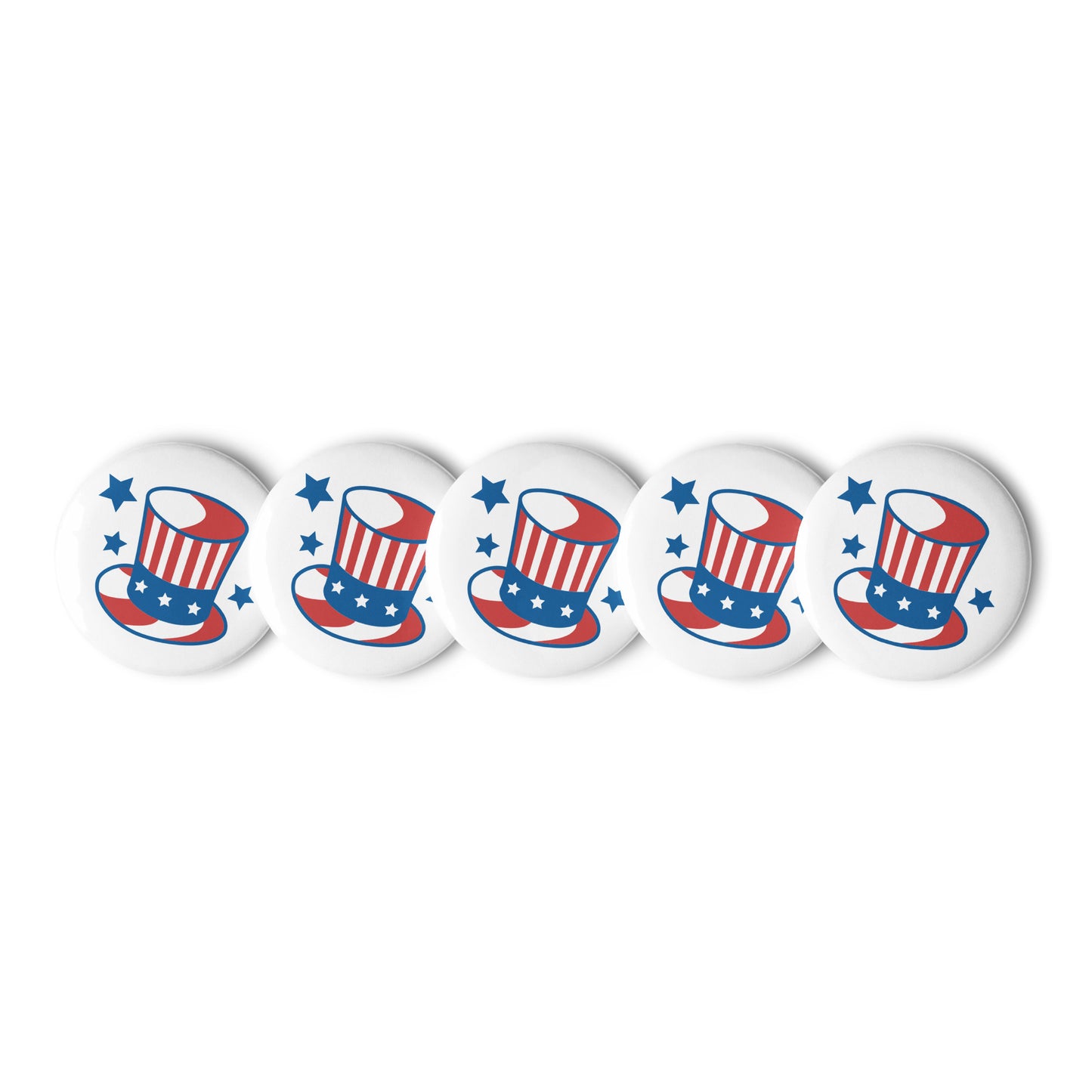 Patriotic Buttons 5pk
