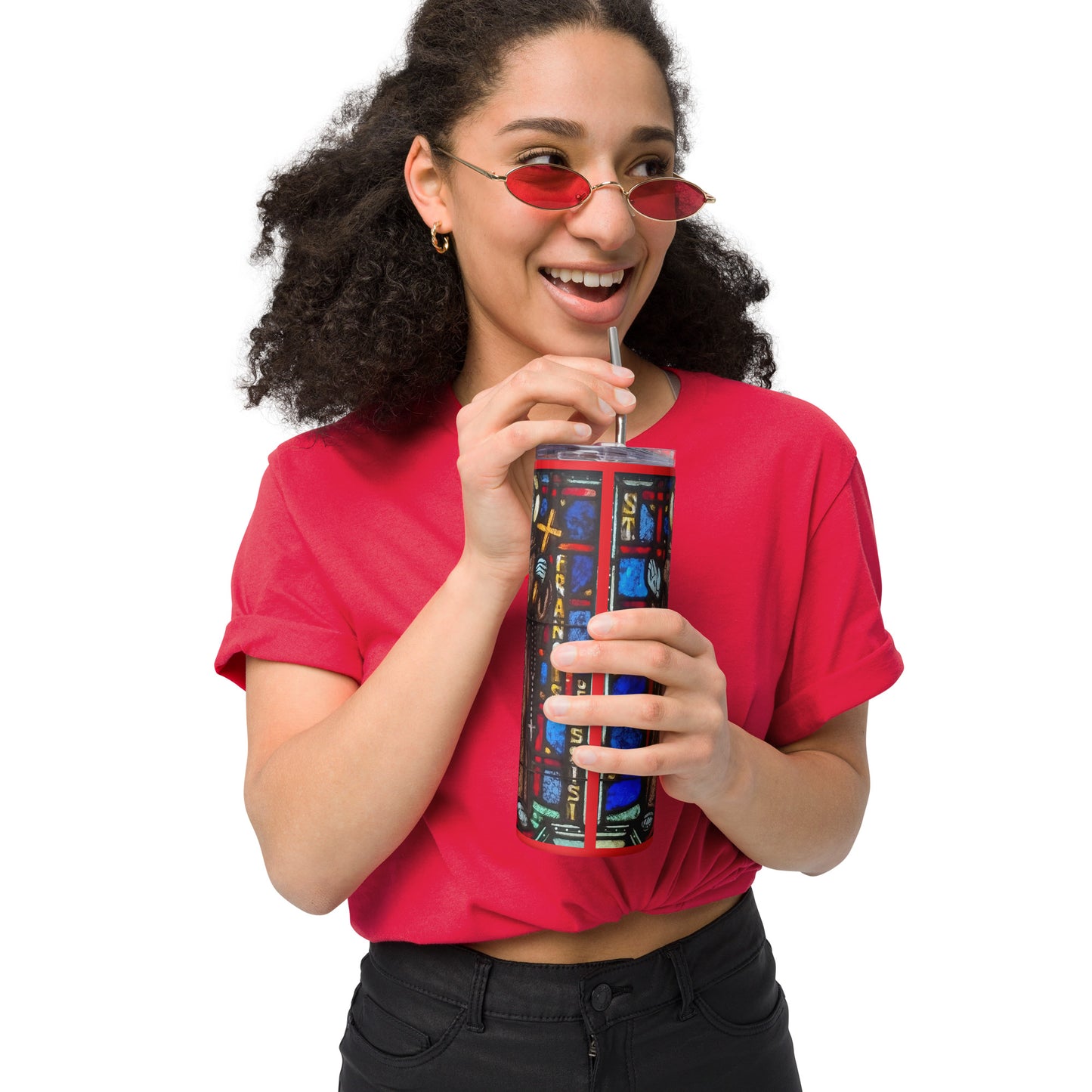 St Francis of Assisi Tumbler 20oz