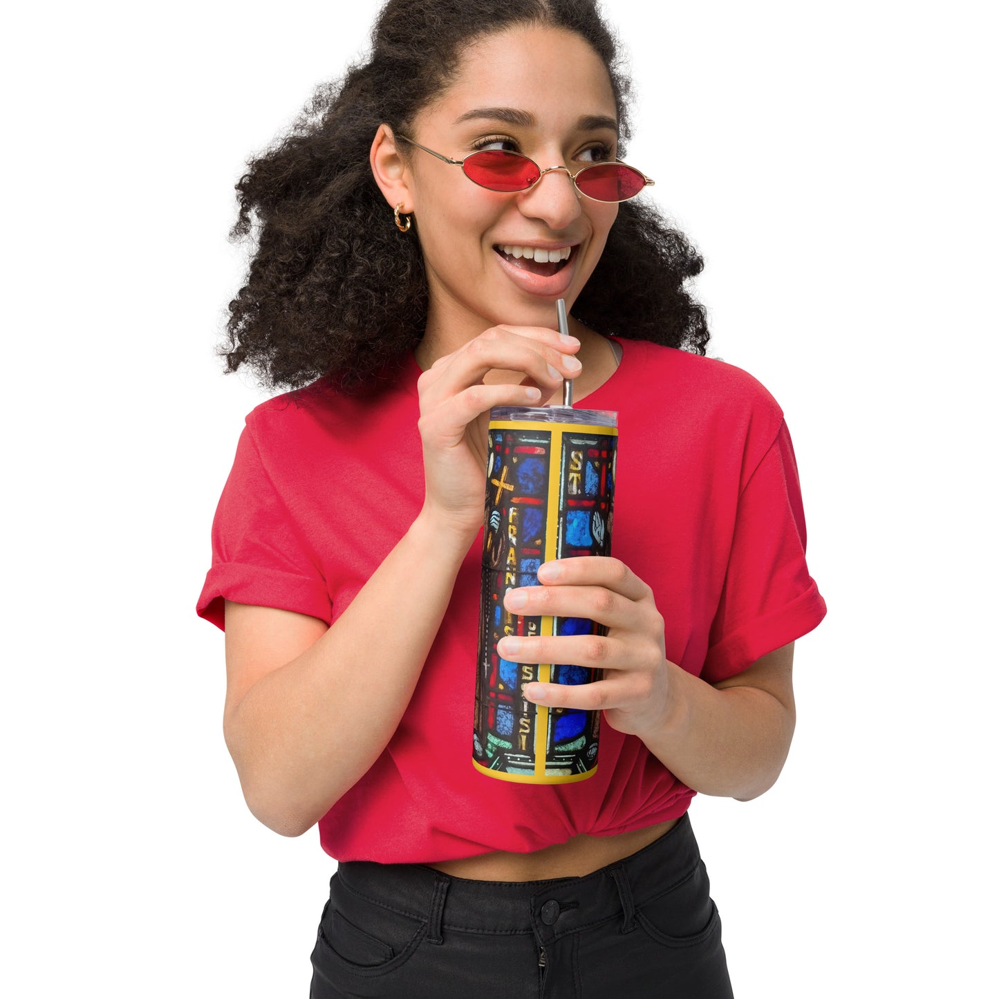 St Francis of Assisi Tumbler 20oz