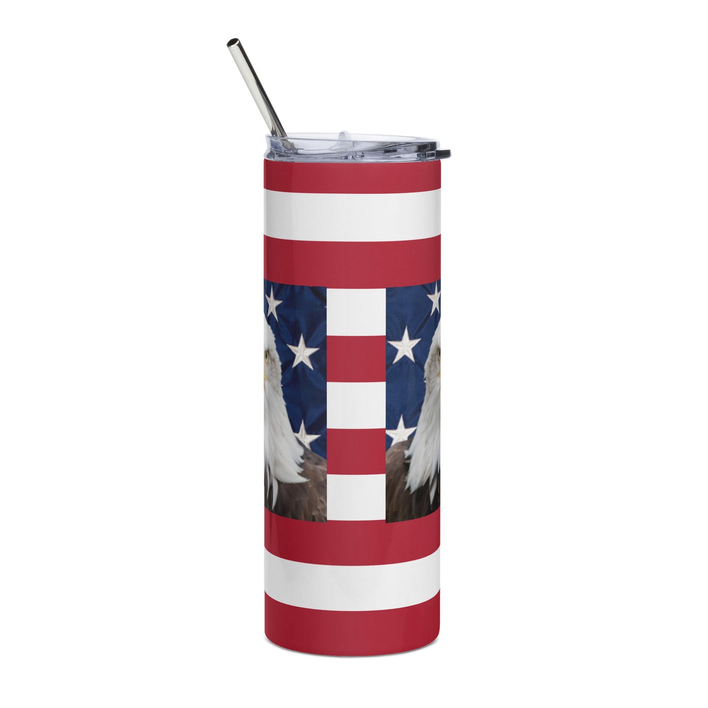 Patriotic Stainless Steel Tumbler 20oz