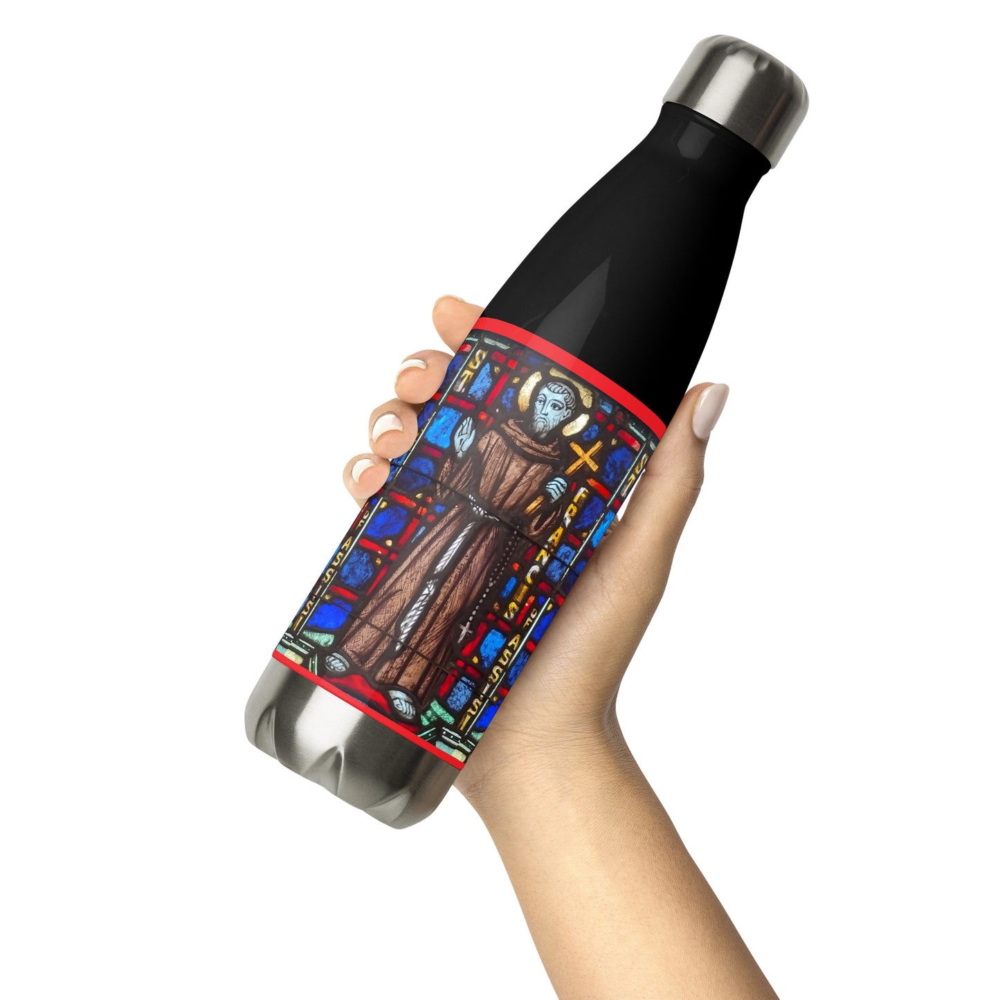St Francis of Assisi Water Bottle 17oz