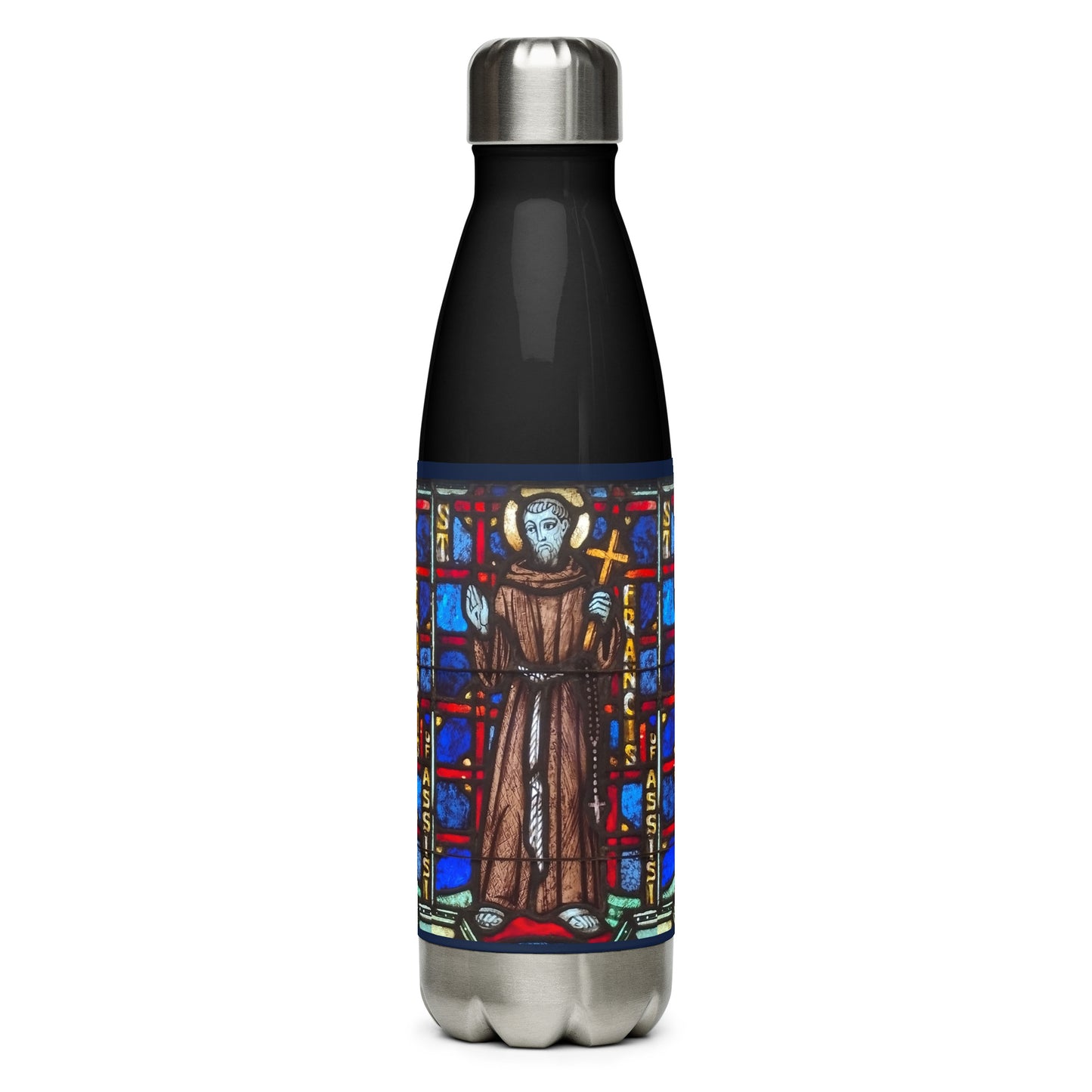 St Francis of Assisi Water Bottle 17oz
