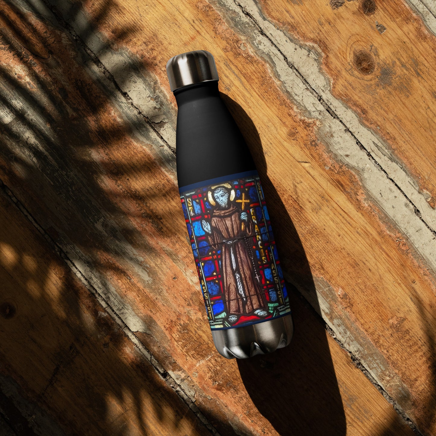 St Francis of Assisi Water Bottle 17oz