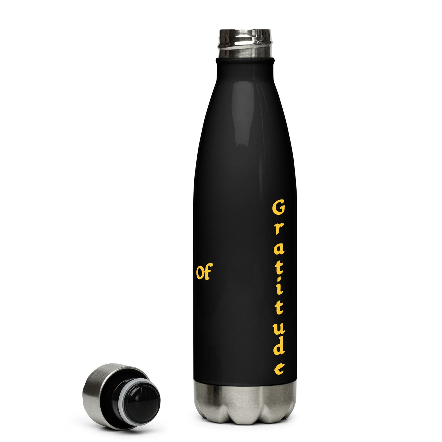 Gratitude Water Bottle 17oz