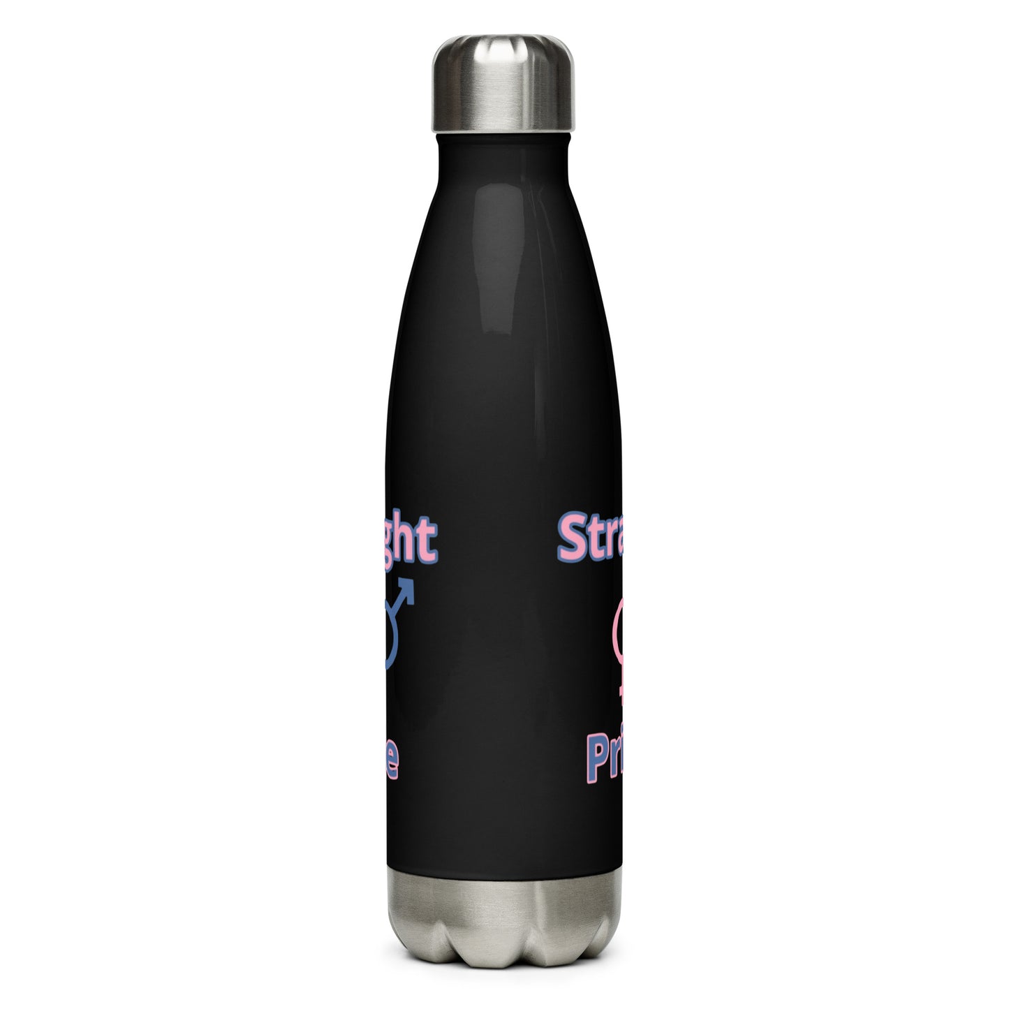 Straight Pride Water Bottle 17oz