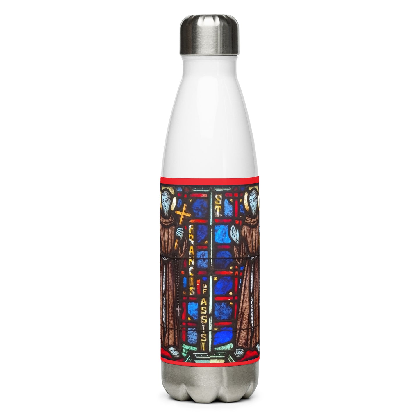 St Francis of Assisi Water Bottle 17oz