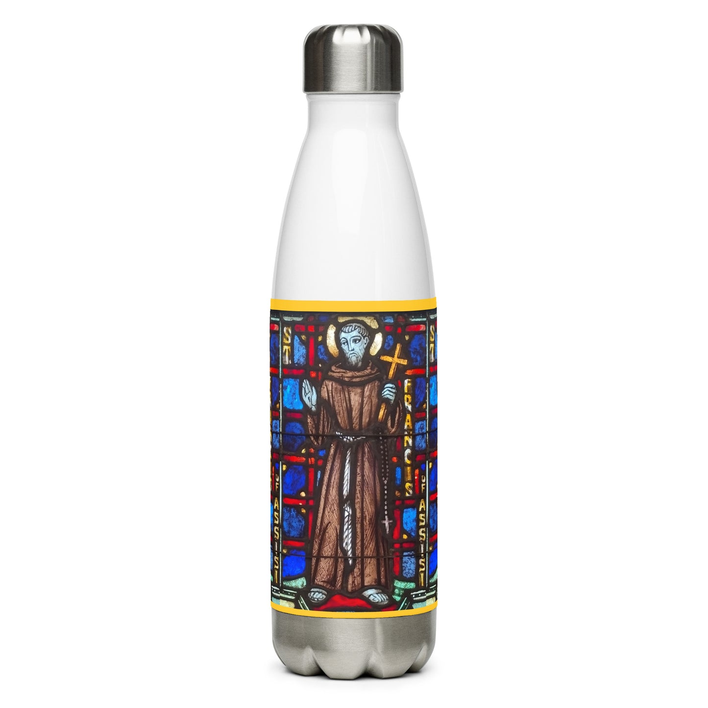 St Francis of Assisi Water Bottle 17oz