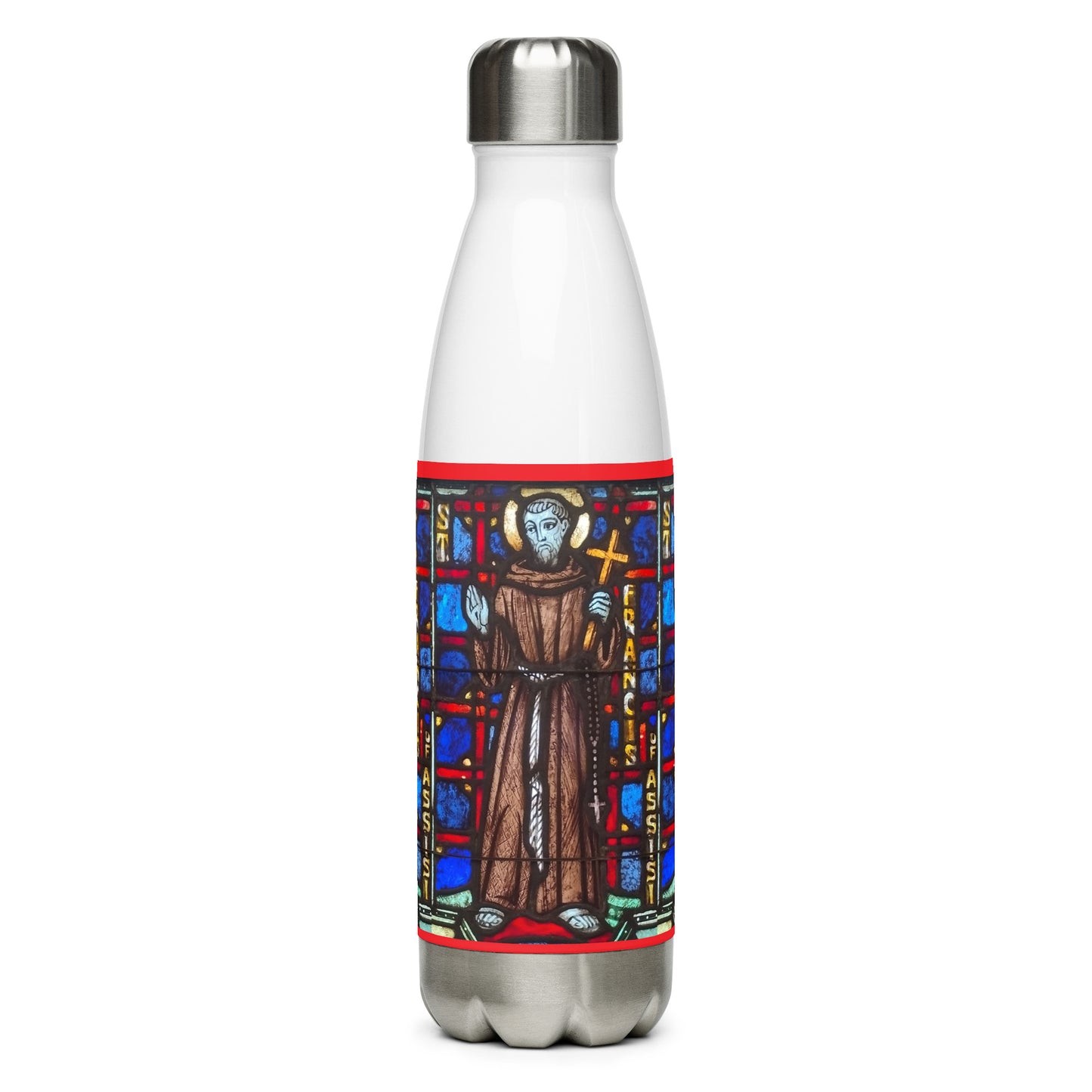 St Francis of Assisi Water Bottle 17oz