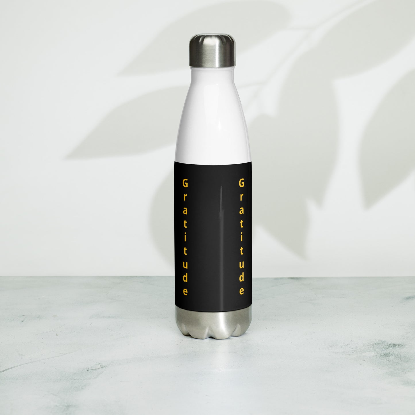 Gratitude Water Bottle 17oz