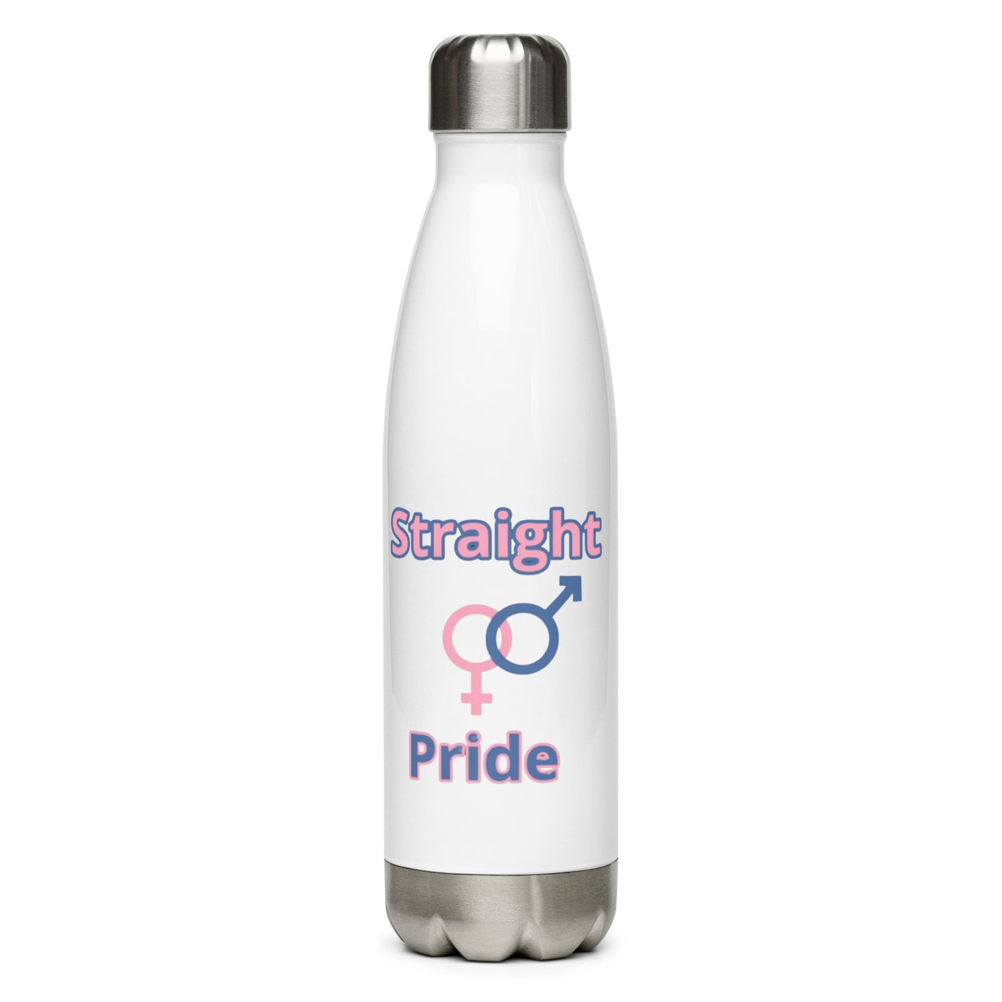 Straight Pride Water Bottle 17oz