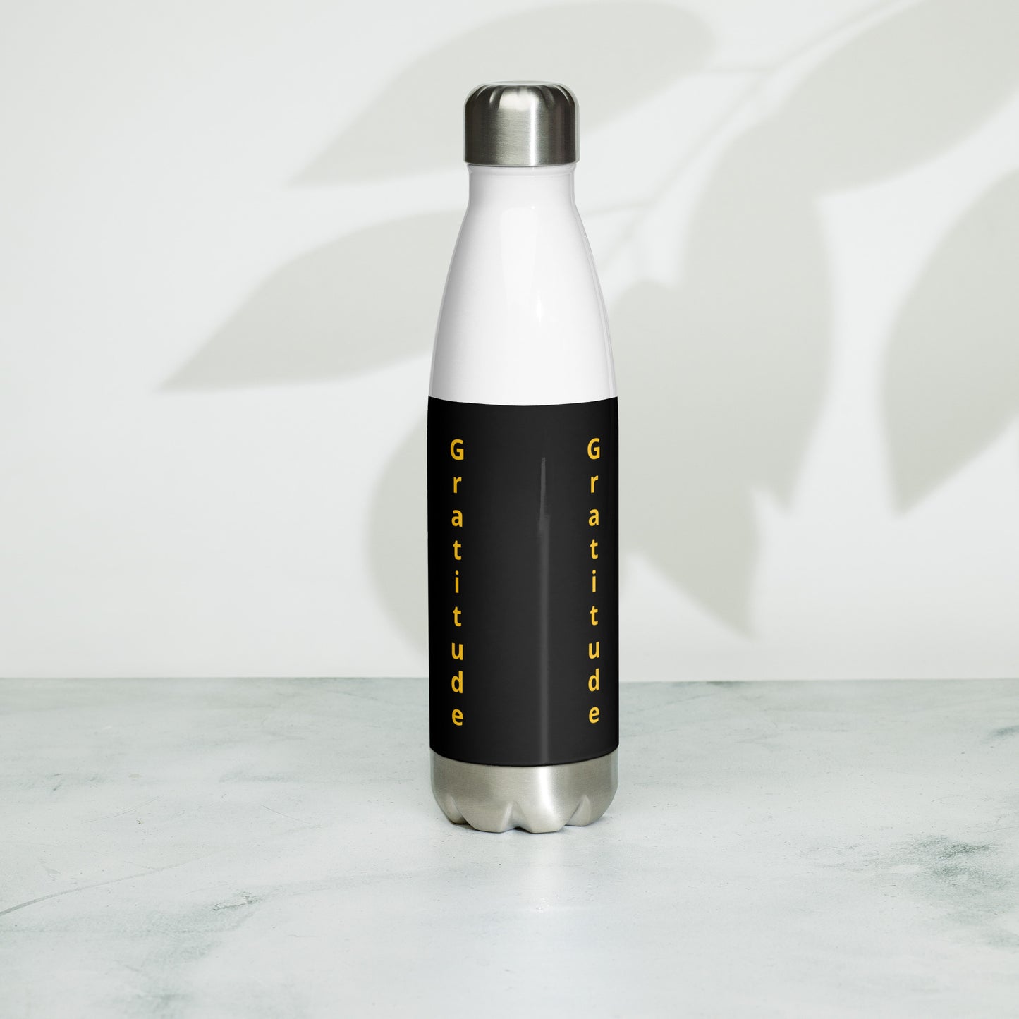 Gratitude Water Bottle 17oz