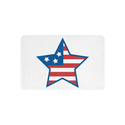 Patriotic Sherpa Blanket