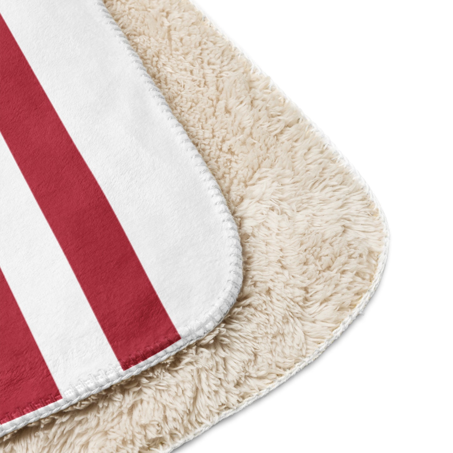 Patriotic Sherpa blanket
