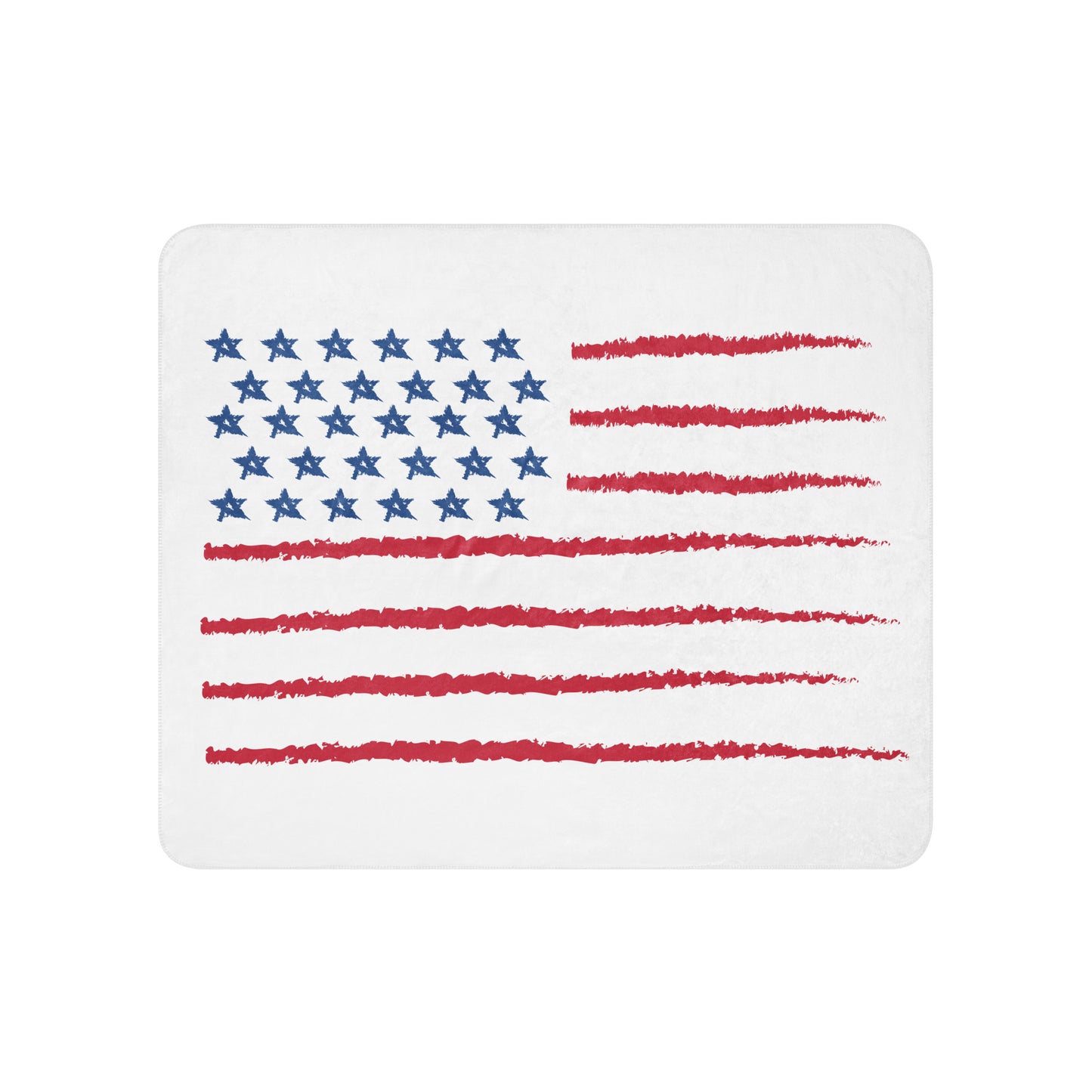 Patriotic Sherpa Blanket
