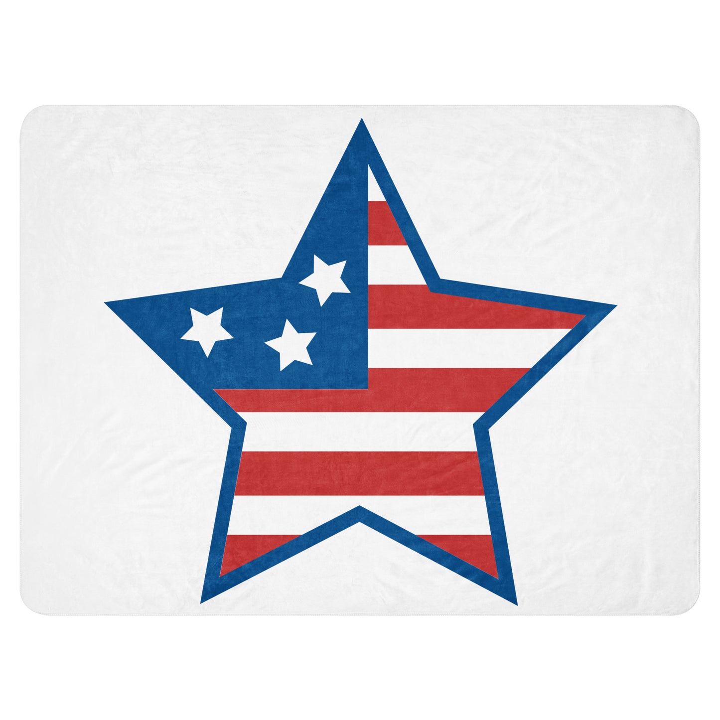 Patriotic Sherpa Blanket