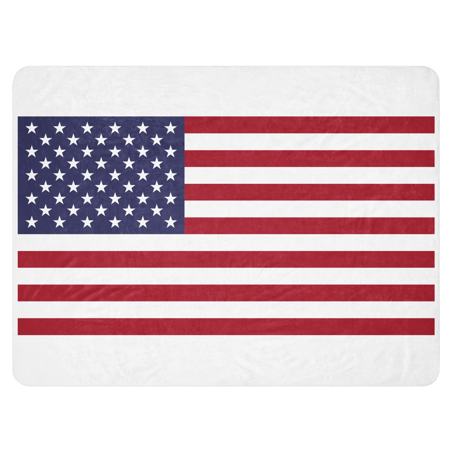 Patriotic Sherpa blanket