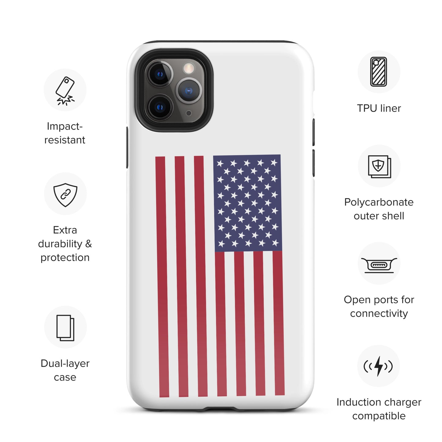 Patriotic Tough iPhone® Case