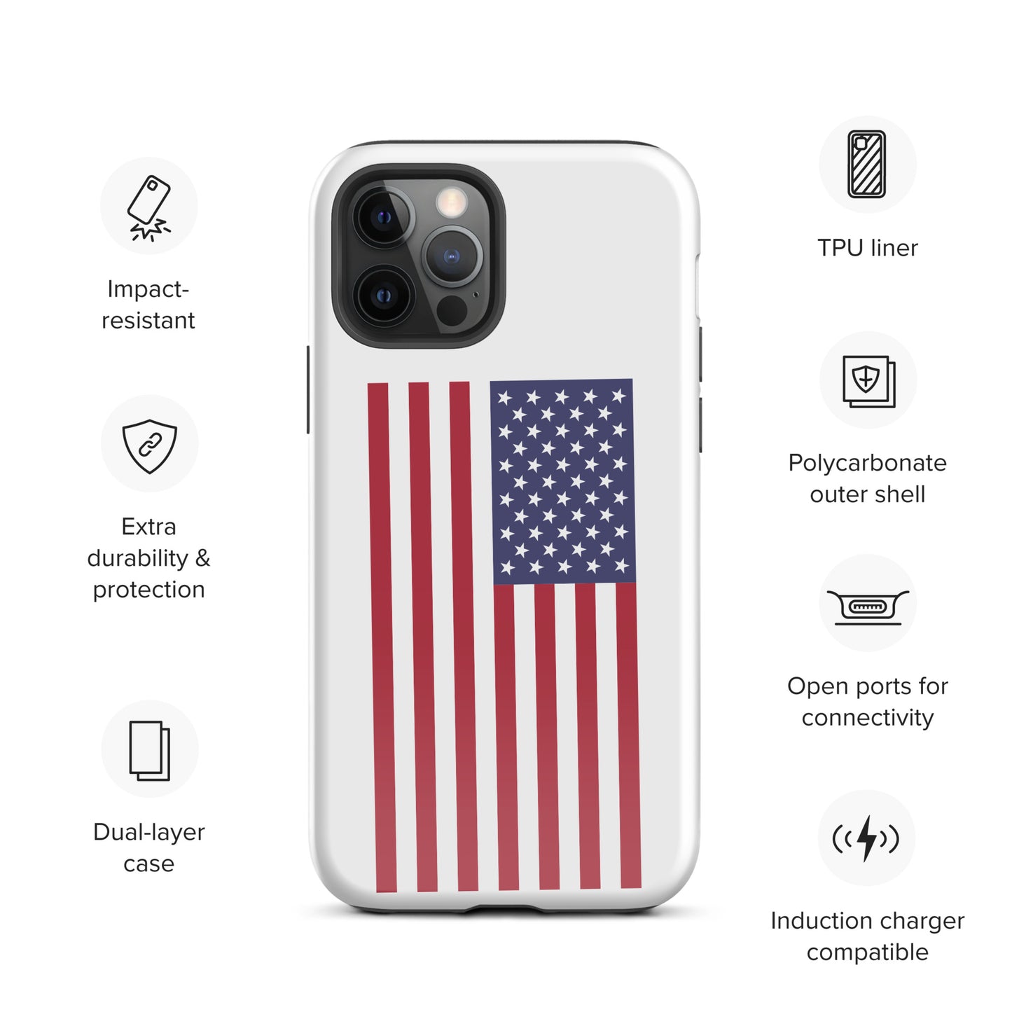 Patriotic Tough iPhone® Case