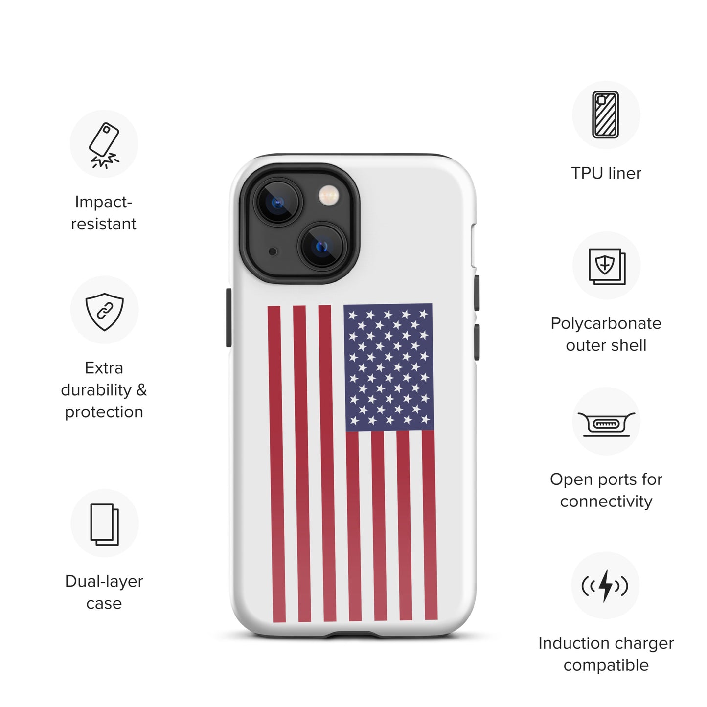 Patriotic Tough iPhone® Case