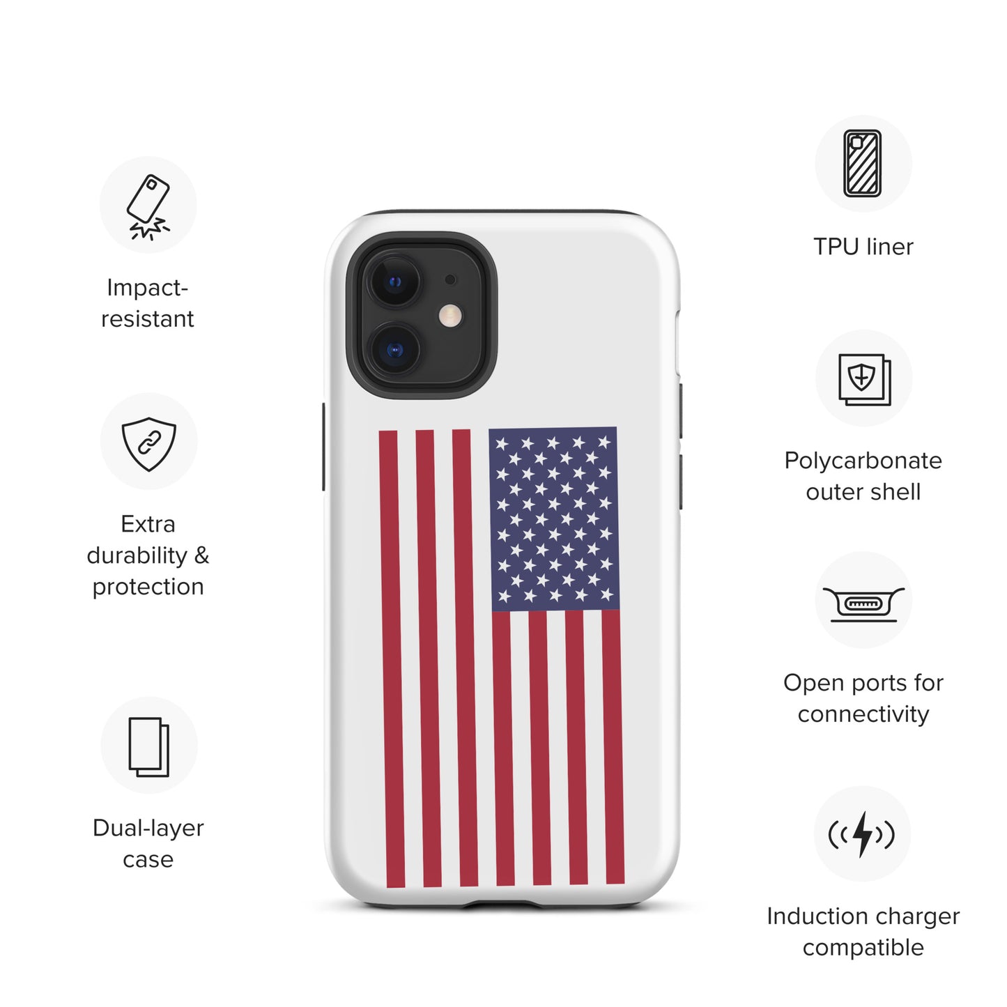 Patriotic Tough iPhone® Case