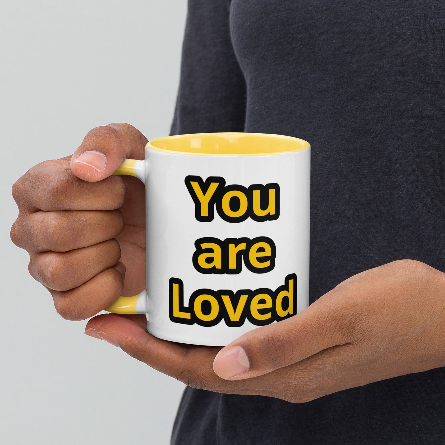 Love Mug with Color Inside