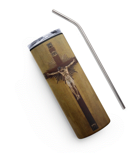 Crucifix Tumbler 20oz