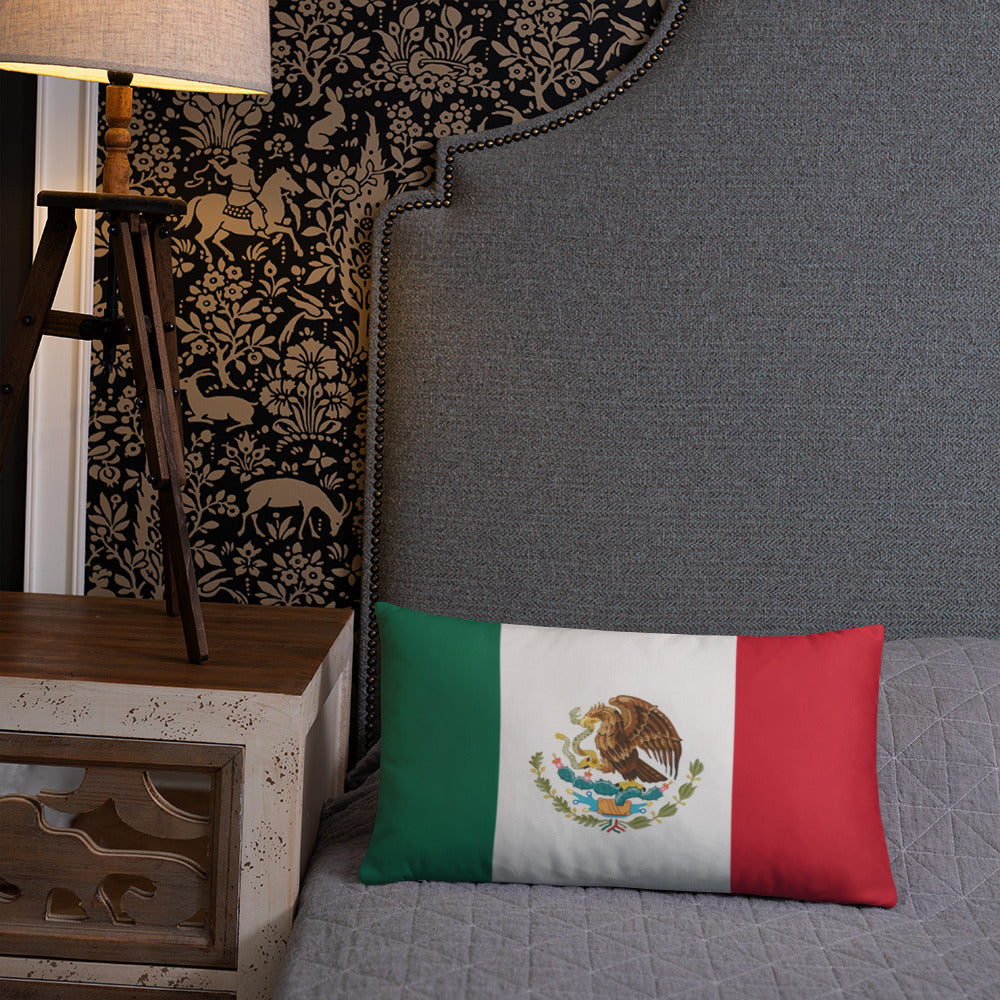 Mexican Flag Pillow