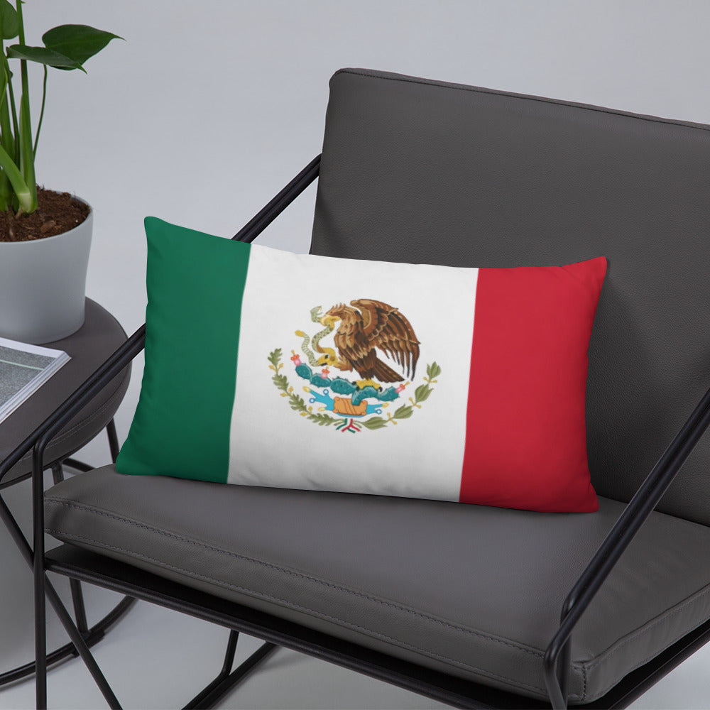 Mexican Flag Pillow