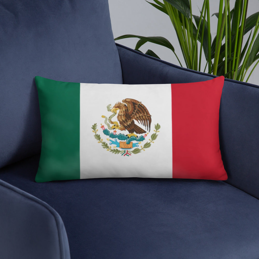Mexican Flag Pillow
