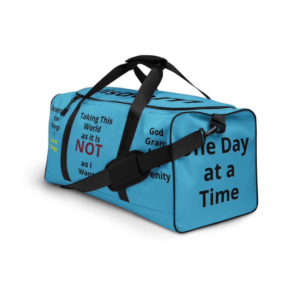 Serenity Prayer Duffle Bag