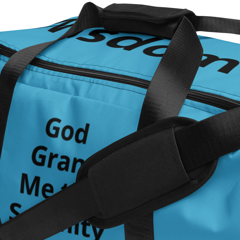 Serenity Prayer Duffle Bag