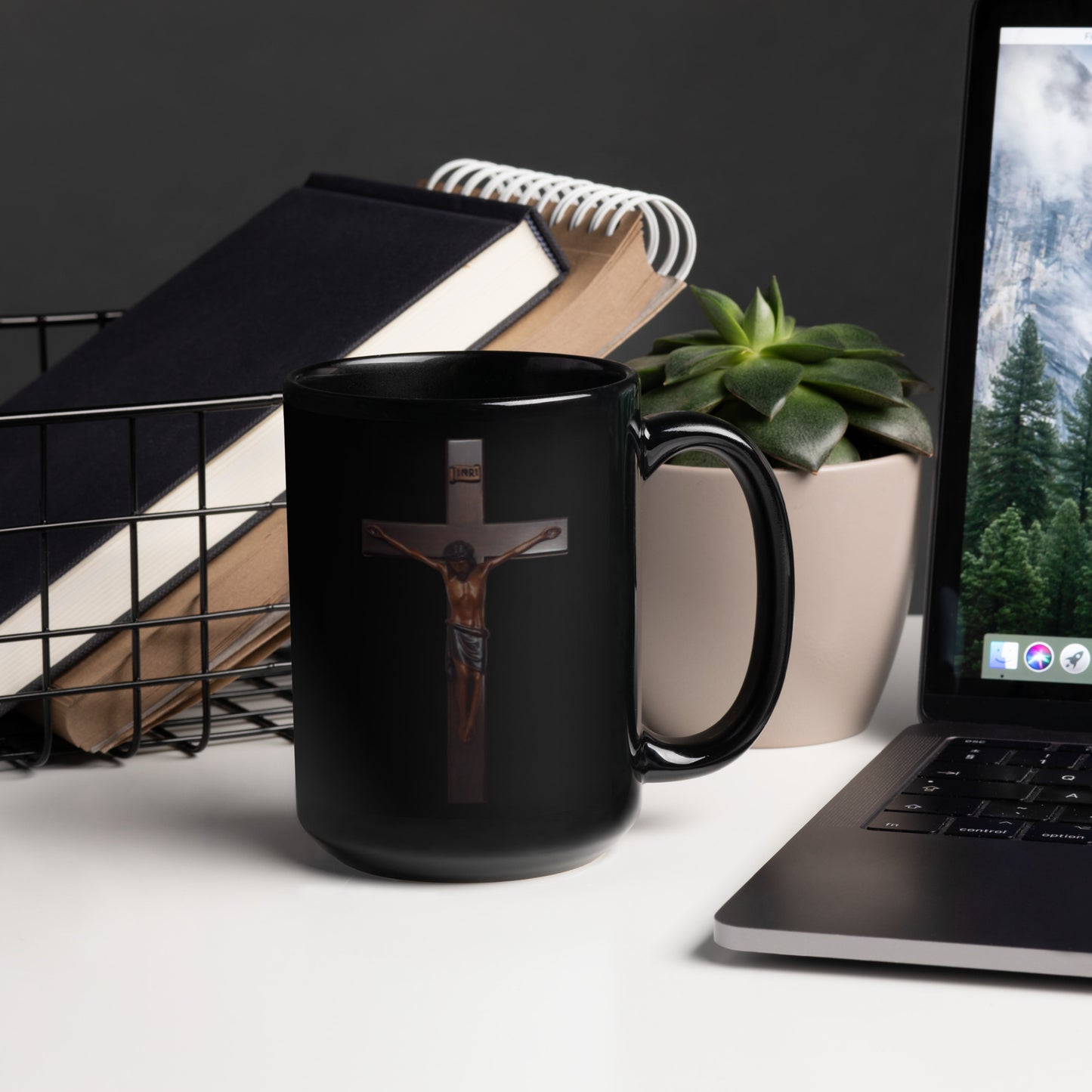 Crucifix Mug