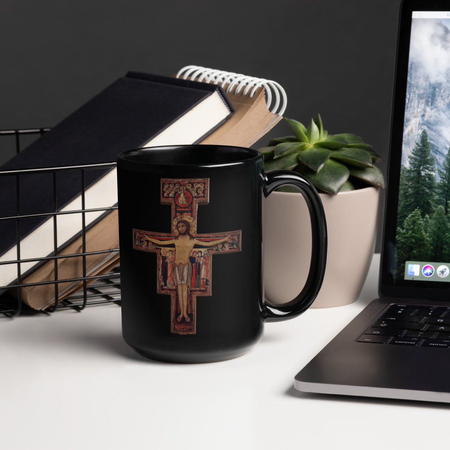 Crucifix Mug
