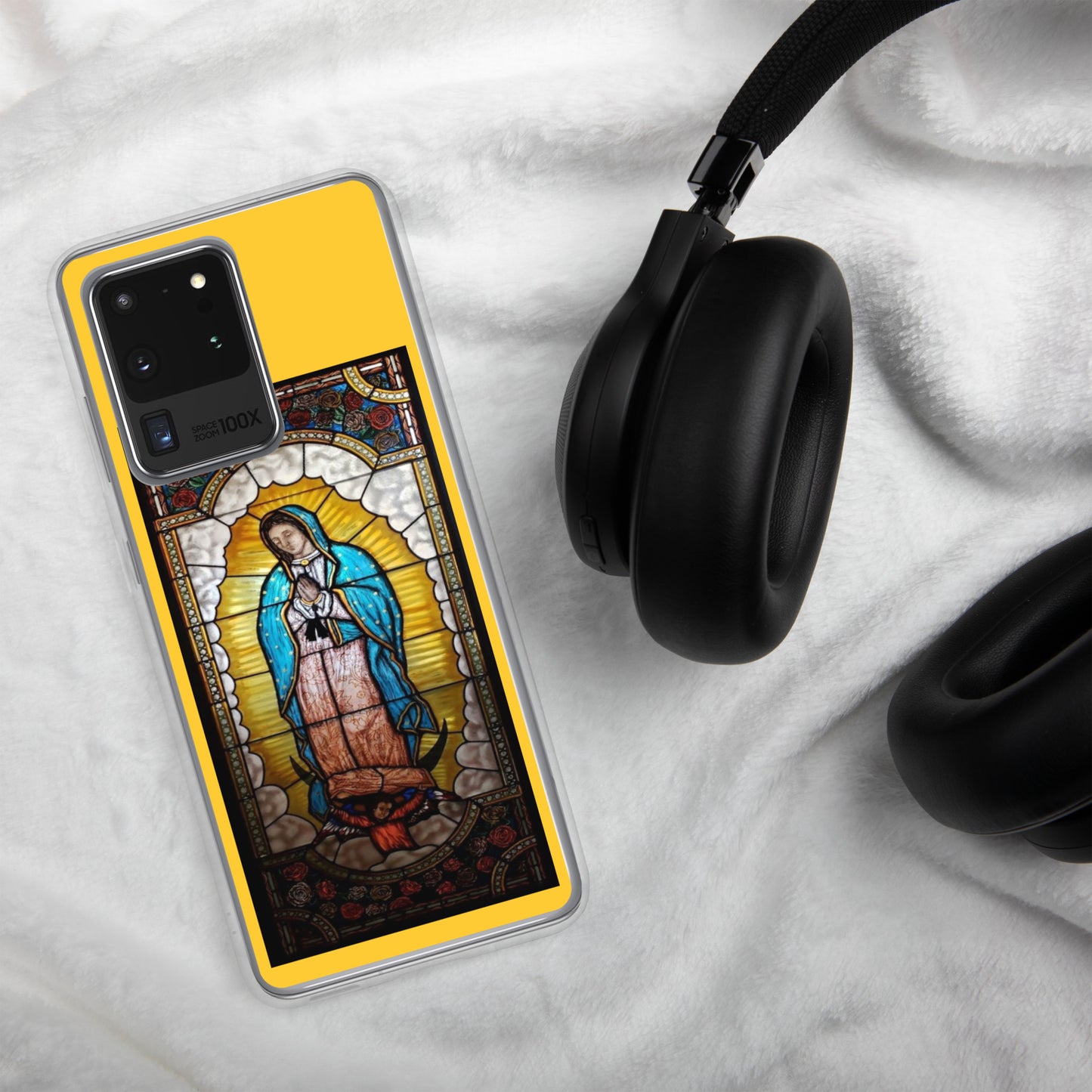 Our Lady of Guadalupe Clear Samsung®Case