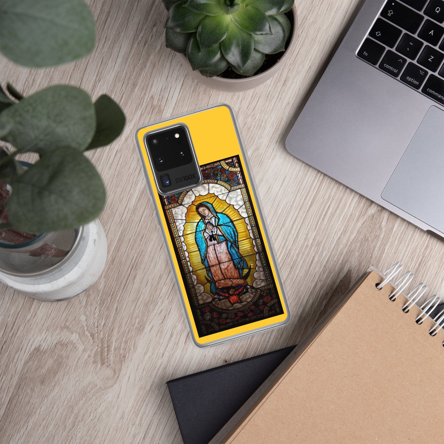Our Lady of Guadalupe Clear Samsung®Case
