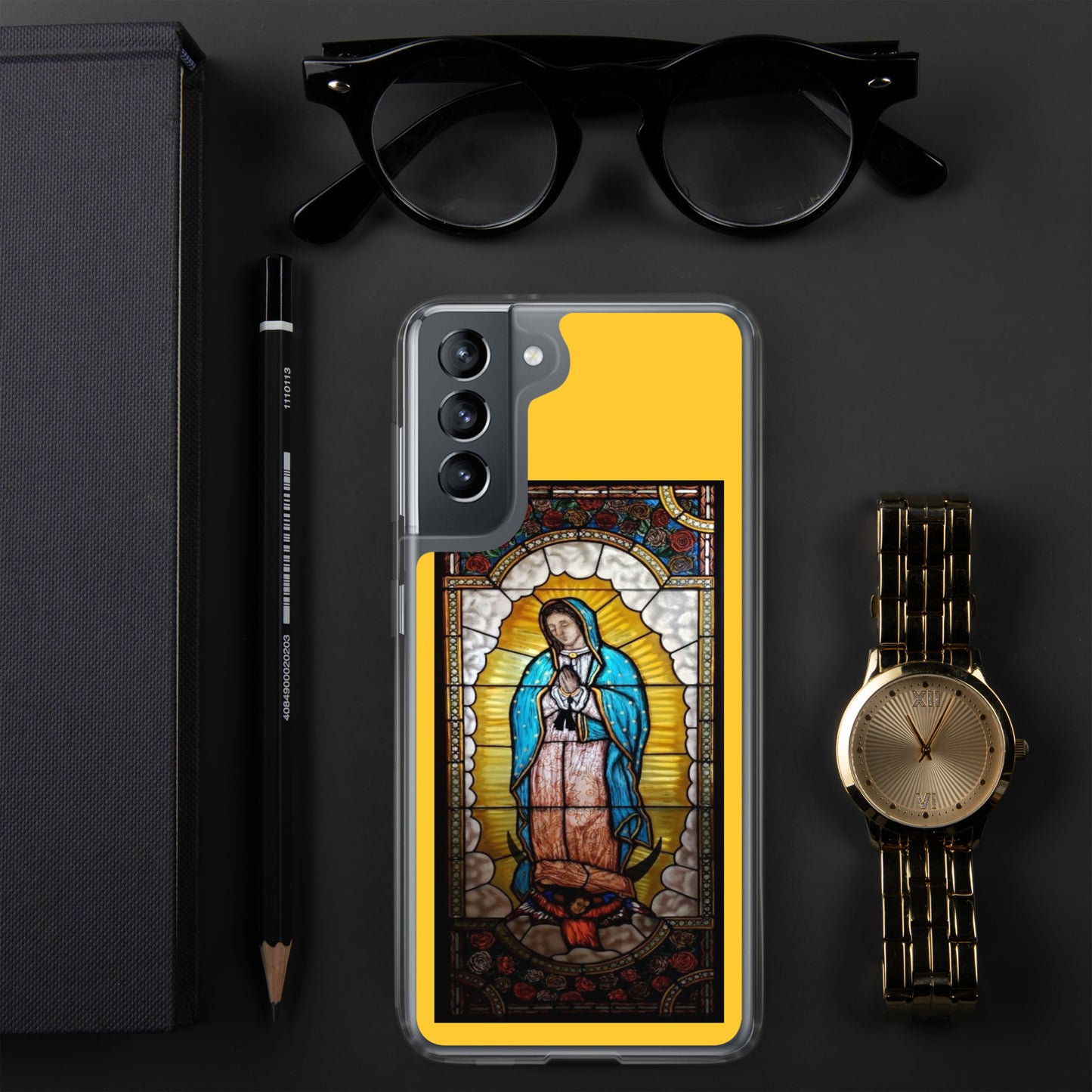 Our Lady of Guadalupe Clear Samsung®Case