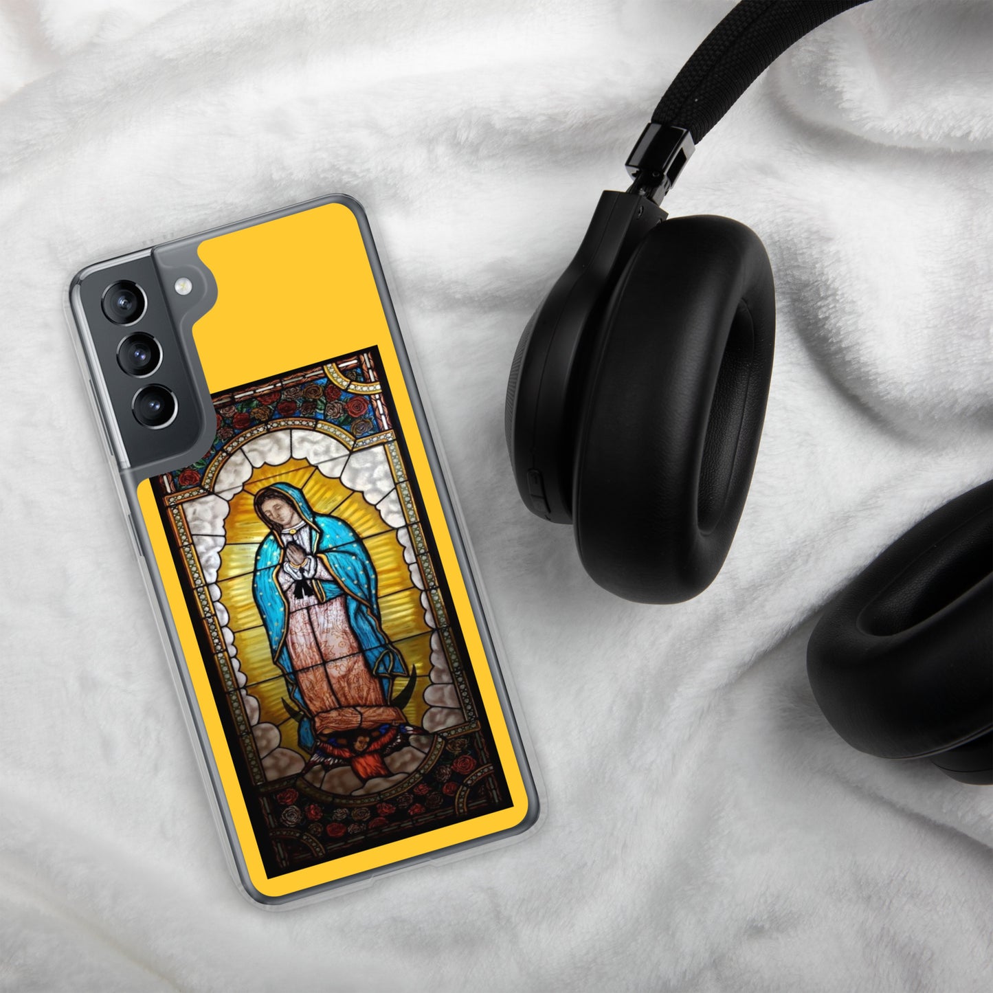 Our Lady of Guadalupe Clear Samsung®Case