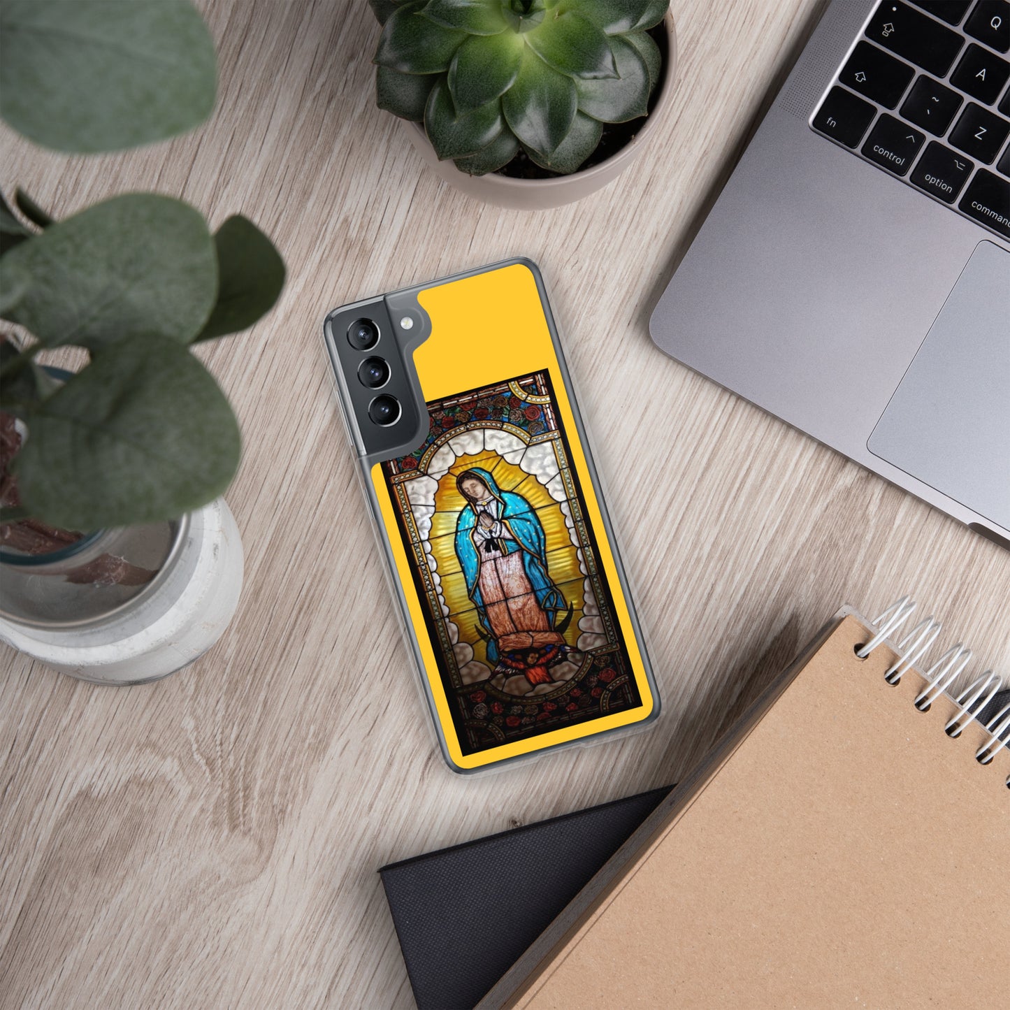 Our Lady of Guadalupe Clear Samsung®Case