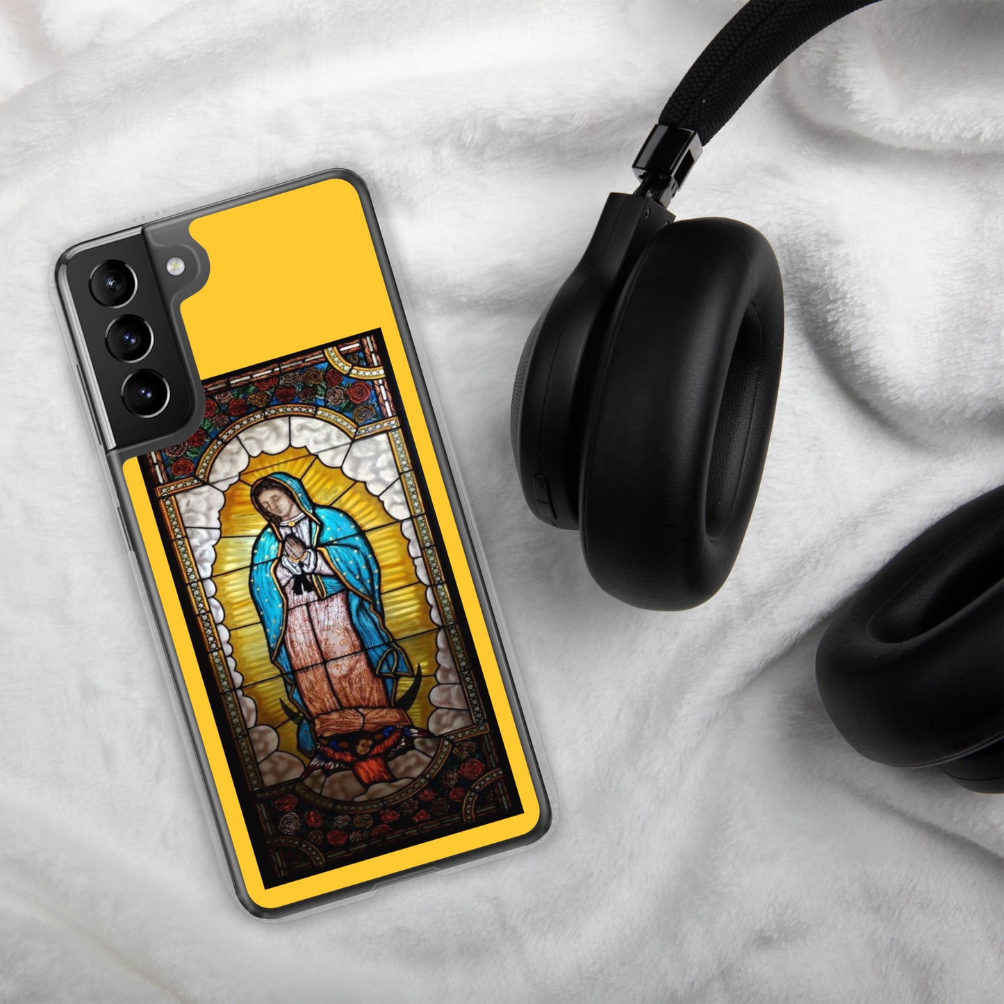 Our Lady of Guadalupe Clear Samsung®Case